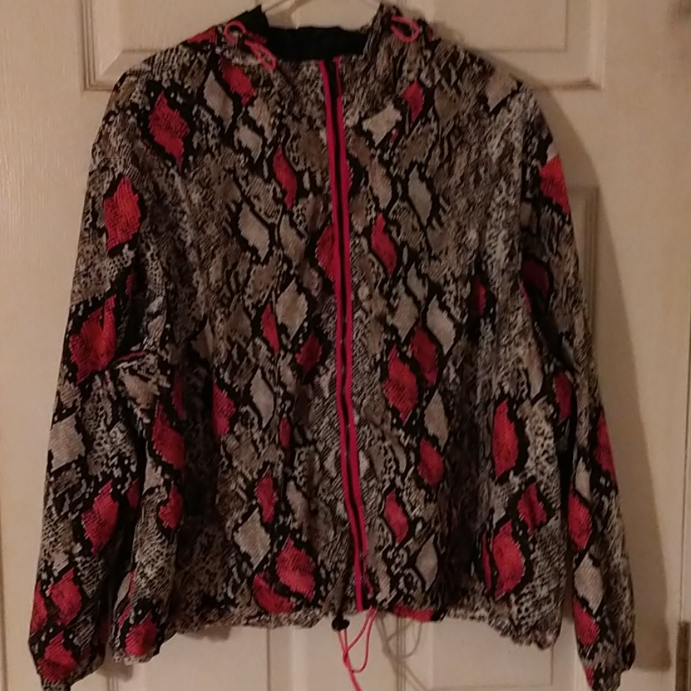 2 windbreaker jackets